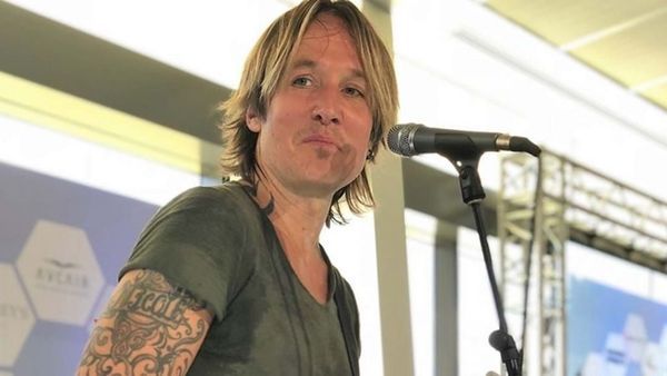 Keith Urban and his father