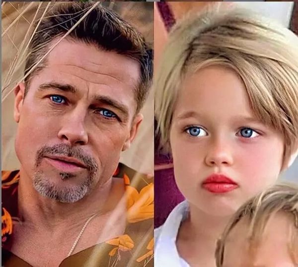 Shiloh, the daughter of Brad Pitt and Angelina Jolie