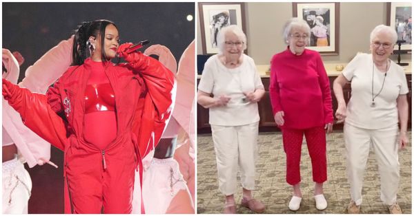 Senior Home Ladies Recreate Rihanna’s Super Bowl Performance — and Rihanna Responded