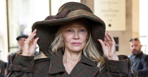 Pamela Anderson, 56, praised for 'normalizing ageing' after going make-up free on red carpet again