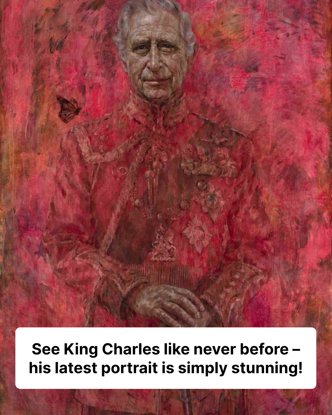 Royal Wow! King Charles Unveils Groundbreaking Post-Coronation Portrait