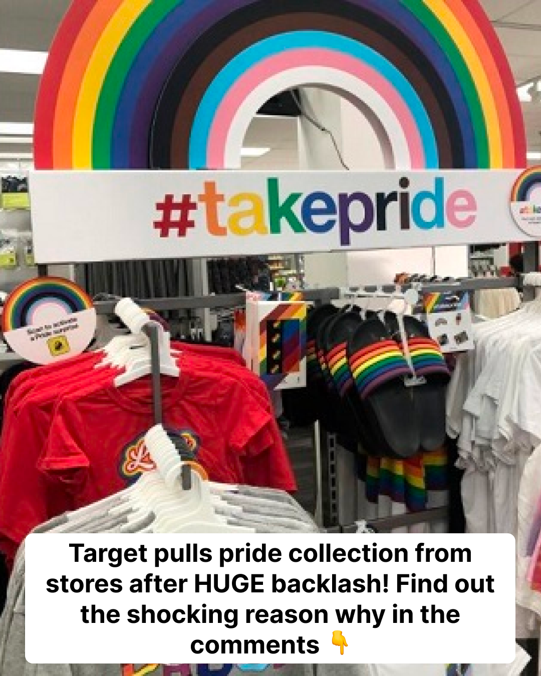 Target Announces Removal Of “Pride Collection” From “Most Stores” Due To Backlash