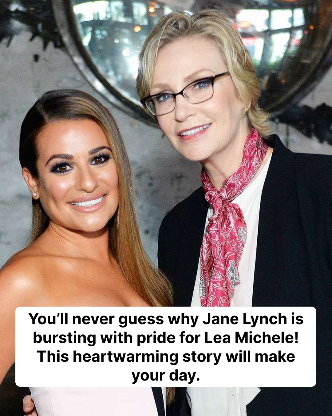 Jane Lynch Says Lea Michele ‘Knocked It Out of the Park’ in ‘Funny Girl’ on Broadway