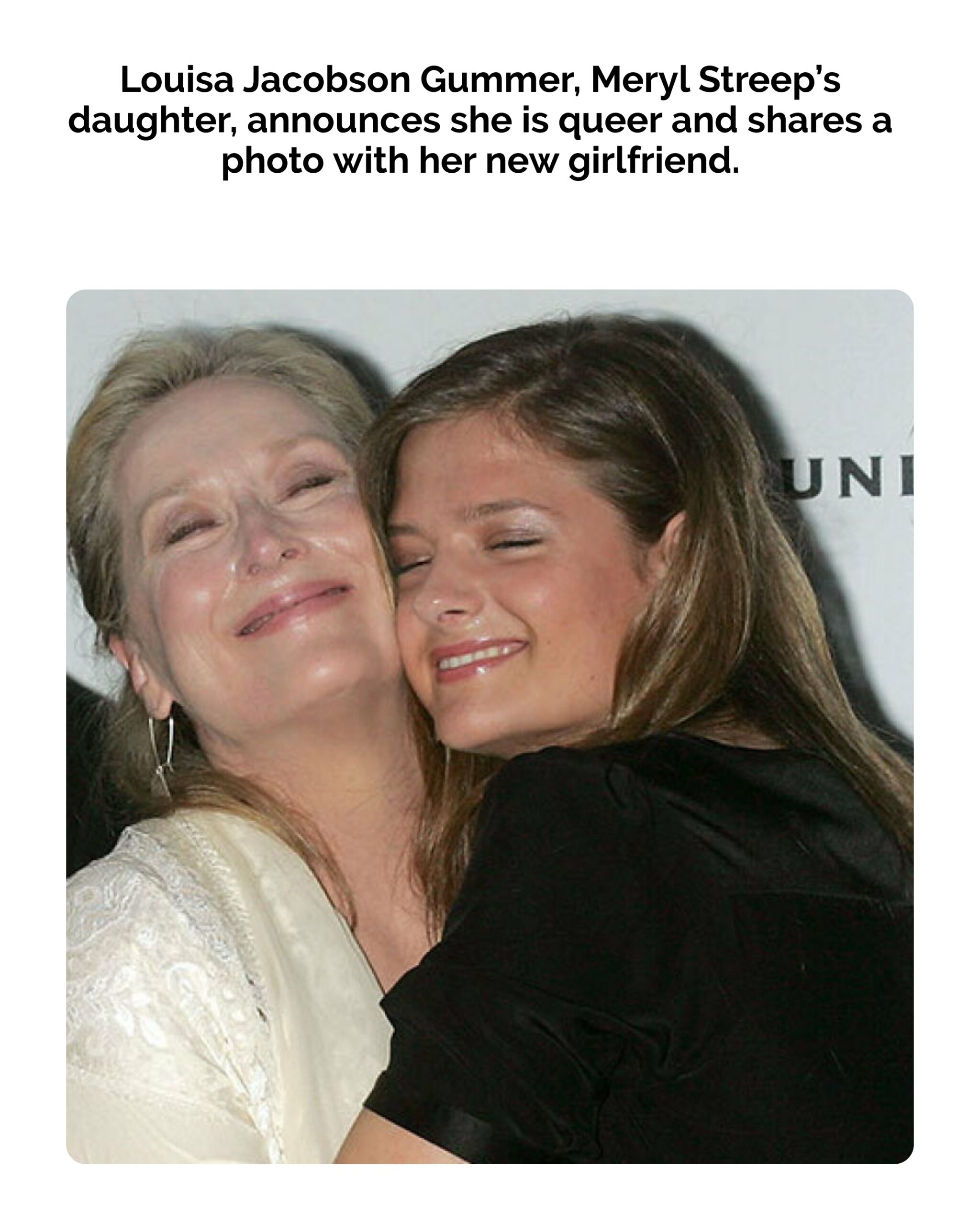Meryl Streep’s Daughter Louisa Jacobson Gummer Comes Out As Queer, Introduces New Girlfriend