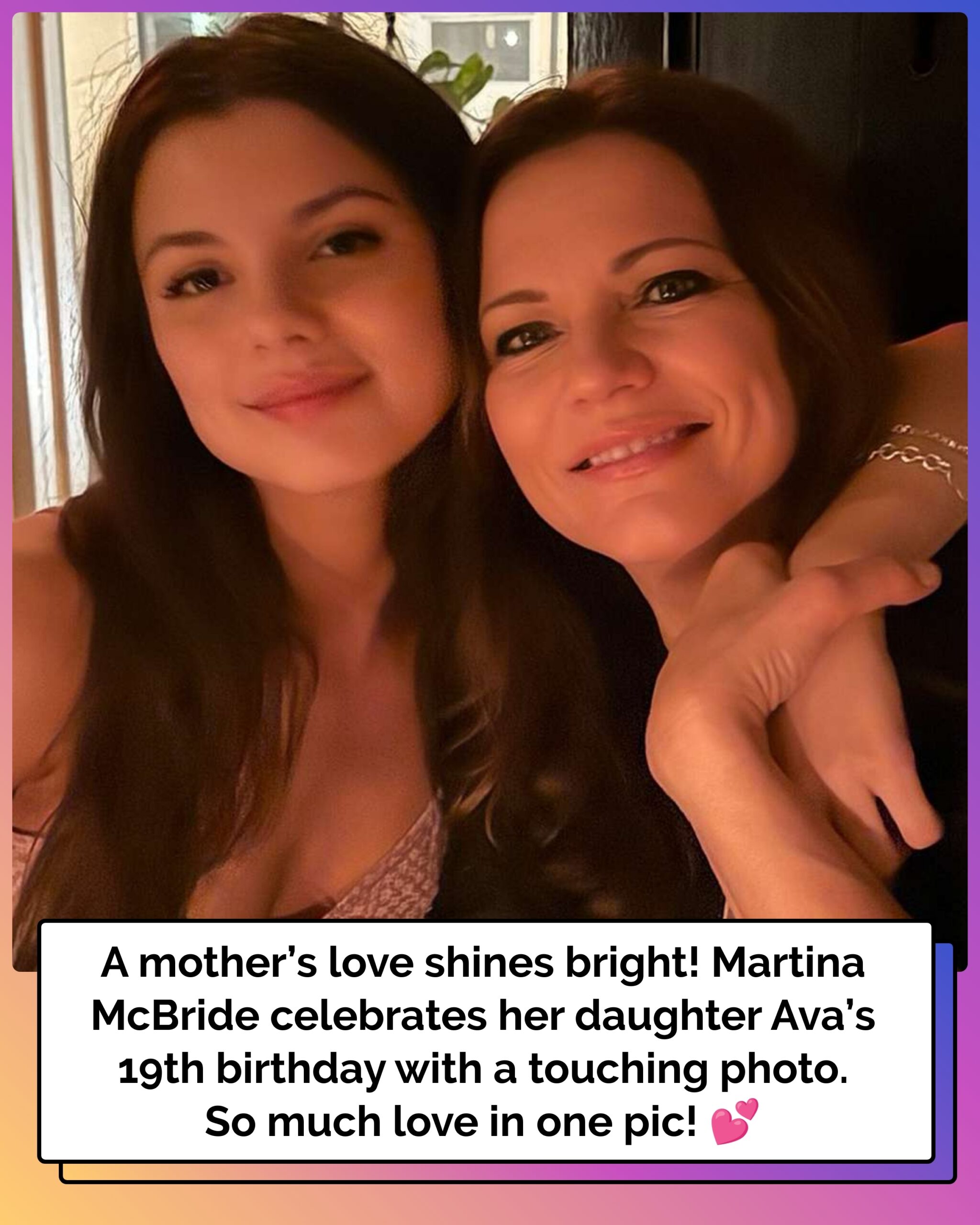 Martina McBride Shares Rare Photo with Lookalike Daughter Ava as She Celebrates Her 19th Birthday: ‘My Girl’