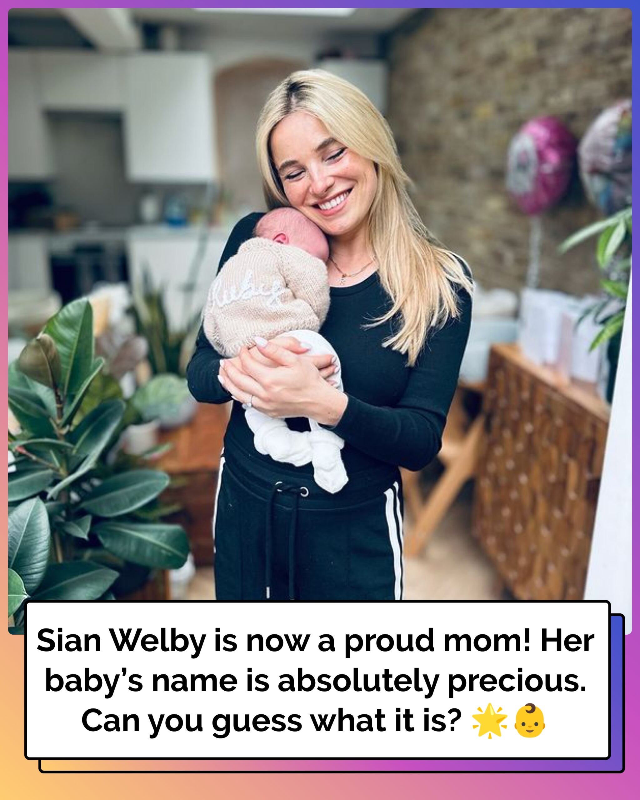 This Morning Presenter Sian Welby Announces Birth of First Child and Reveals Adorable Name