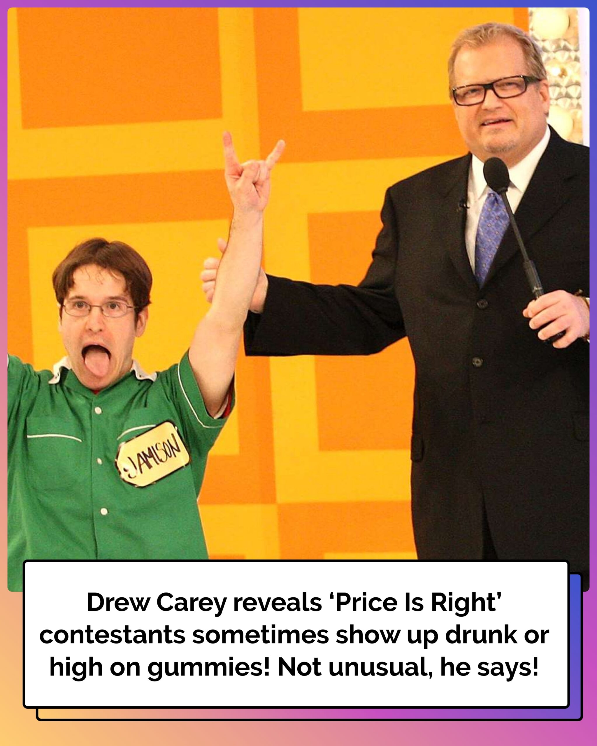 Drew Carey Says It’s ‘Not Unusual’ for ‘Price Is Right’ Contestants to Get Drunk or Be High on Gummies
