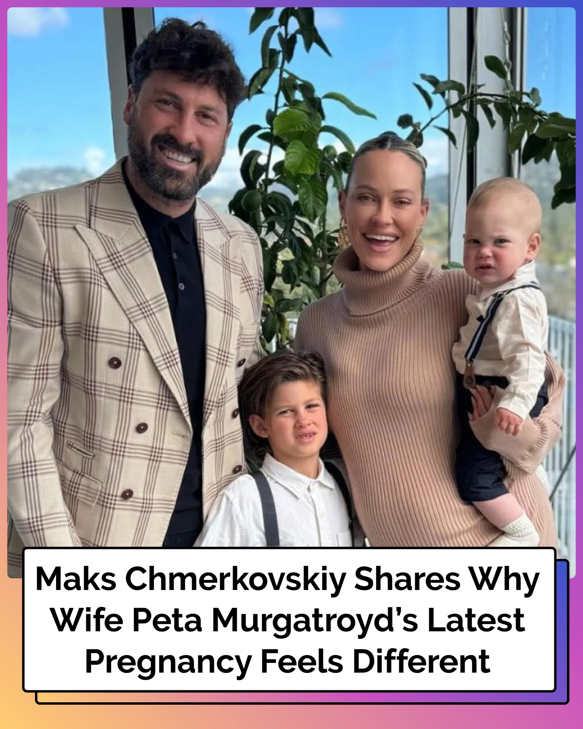 Maks Chmerkovskiy Shares Why Wife Peta Murgatroyd’s Latest Pregnancy Feels Different