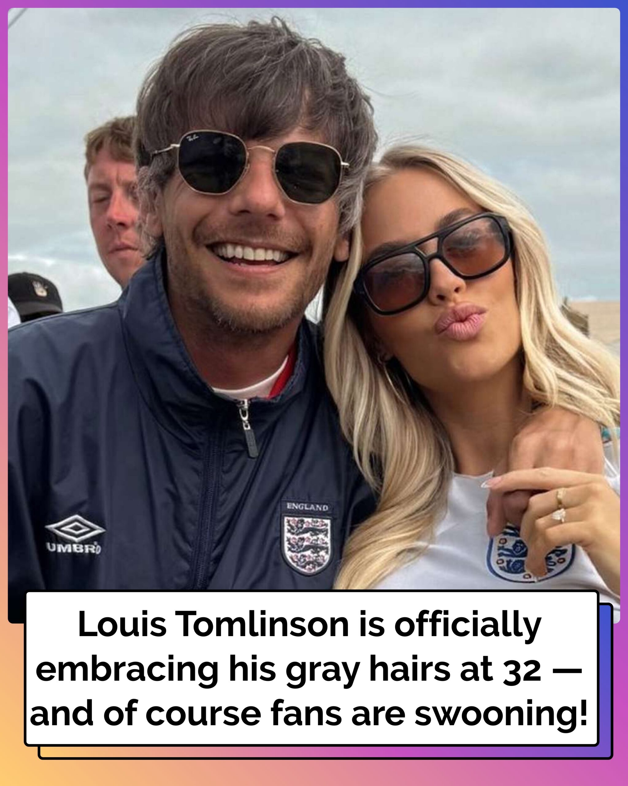 Louis Tomlinson Is Officially Embracing His Gray Hairs at 32 — and of Course Fans Are Swooning!